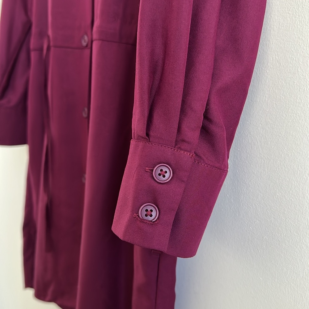 Uniqlo Women’s Button-Up Drawstring Waist Dress - Picture 8 of 16
